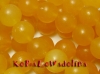 KA1006 Jadeit żółta kulka 14mm 1szt