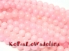 KA1012 Różowy jadeit kulka 8mm 3szt