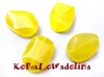 KA6021 Żółty agat 13x18mm